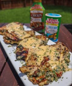 Chicken With Cream Sauce, Grilled Chicken Breast Recipes, Cream Sauce For Chicken, Grilling Chicken Breast, Stuffed Chicken, Chicken Dishes Recipes, Poultry Recipes, Cream Sauce