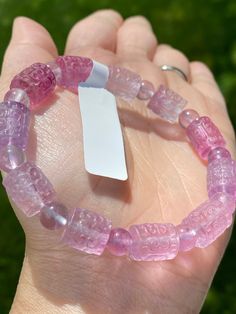 @No returns accepted  Material: Fluorite & Super Seven gemstone  Bead size: 7.2MM Charm Fluorite : 9.7x10.4MM Wrist size: 16.5CM/6.1/2" ** NOTE**--We do our utmost taking photos to be the same as the actual item, however, the color may vary from monitor to monitor. NO enhancement of the color or texture. Kindly feel free to contact us for more photos or with any questions prior to your checkout. We are always very happy to help you. Adjustable Carved Bracelets With Round Beads, Spiritual Carved Beaded Bracelets, Adjustable, Spiritual Carved Beaded Bracelets, Adjustable Carved Beaded Spiritual Bracelets, Adjustable Carved Beaded Bracelets For Spiritual Style, Spiritual Carved Round Beads Bracelets, Spiritual Carved Round Beads Bracelet, Spiritual Carved Adjustable Bracelets, Spiritual Adjustable Carved Bracelets