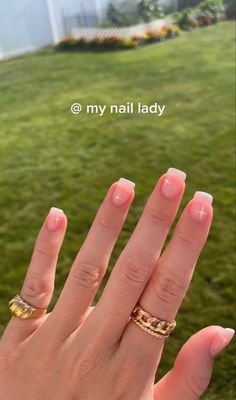 French tip white nails with sparkle design clean Nail Design French, Nail Ideas Simple, French Nail Ideas, Nails Clean Girl, Clean Girl Nails, Simple Nail Design, Nails Clean, Nails French Tip, Girl Nails