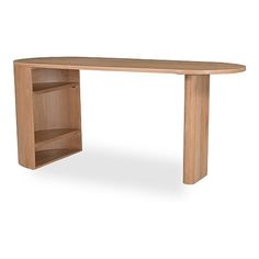 Edgar Desk (66") | West Elm Oval Desk, Ortho Office, Solid Oak Desk, Desk Brown, L Shape Desk, Desk Wood, Adjustable Height Standing Desk, Oak Desk, Adjustable Standing Desk