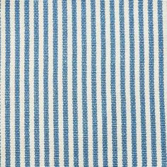 a blue and white striped shirting fabric