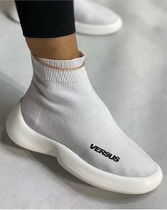 15% MORE OFF FOR ORDER OVER $89.95 USE COUPON CODE: saveme15 These versatile sneakers feature a modern yet simple design. They are made with soft Breathable Mesh uppers with elasticated collars, thick Comfy soles, and classic finish. You will be the coolest person in town when you wear this Versus Women Sneakers. Note: Our size is just for reference, please choose your size according to your true foot length against our size chart.LIMITED STOCK! SOLD FAST!* This item should arrive in 2-3 weeks f Casual Winter High-top Sneakers With Textured Sole, Casual High-top Sneakers With Textured Sole For Winter, White Comfortable Slip-on Sneakers For Streetwear, Trendy High-top Slip-on Sneakers For Sports, Gray High-top Slip-on Sneakers For Streetwear, Comfortable High-top Slip-on Sneakers With Contrast Sole, Trendy High-top Slip-on Sneakers For Streetwear, Urban Style White High-top Slip-on Sneakers, Modern Slip-on High-top Sneakers For Sports