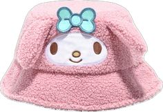 Bucket Hat Fuzzy, Sherpa Bucket Hat, Right Arrow Icon, Sanrio My Melody, Cute Hats, Cool Hats, My Melody, Hot Topic, Bucket Hat