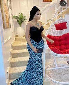 Ankara Wedding Styles, Long Dress Wedding, Gown Ankara, Ankara Long Gown, Ankara Long Gown Styles, Dress Ankara, Ankara Gown