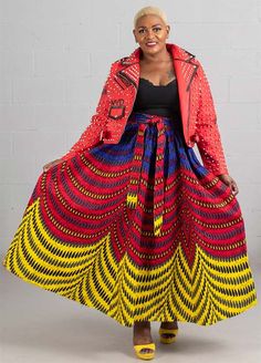 African Print Maxi Skirt Colors: Aqua, Black/Gold, Black/Gold Geometric, Black/Multi, Black/White Polka Dot, Black/White, Blue Circle, Blue/Multi, Blue/Red/Yellow, Brown Kente, Brown Multi, Cheetah, Gold/Black, Green/Yellow, Green/Pink, Green/Pink Swirl, Kaleidoscope, Kente, Leopard, Multi, Multi Print, Orange/Blue, Orange/Brown, Picasso, Pink/Green, Pink/Lime, Pink/Multi, Purple, Purple/Gold, Red Ankara, Red Multi, Red/White, Red/White/Blue, Red/Yellow/Blue, Yellow/Red/Blue Size: One size fit A Blue Picasso, African Print Maxi Skirt, Print Maxi Skirt, African Inspired Fashion, Blue Circle, Pink Swirls, Printed Maxi Skirts, African Print Fashion, Yellow Fabric