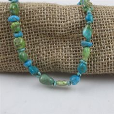 Affordable Multi-strand Turquoise Necklace, Affordable Handmade Strand Necklaces, Affordable Multi-strand Beaded Turquoise Necklace, Affordable Turquoise Multi-strand Beaded Necklaces, Affordable Multi-strand Turquoise Beaded Necklaces, Nice Necklaces, Handmade Turquoise Jewelry, Nugget Necklace, Classic Jewelry