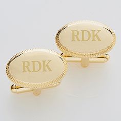 Give that special man in your life a gift they can cherish forever with the Elite Collection Gold Engraved Cuff Links. Find the best personalized mens' gifts at PersonalizationMall.com Best Groomsmen Gifts, Groomsmen Gifts Unique, Monogrammed Cufflinks, Engraved Cuff, Engraved Cufflinks, Custom Cufflinks, Wedding Gifts For Groomsmen, Groomsmen Gifts Personalized, Personalized Cufflinks