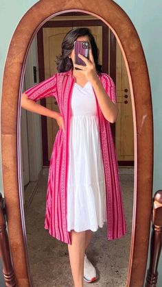 Girl dress Dresses For Ladies, Casual Frocks, Dress Book, Casual Indian Fashion