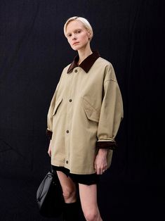 Designer fashion, Seoul-fully created | W Concept Outwear Women, Luxurious Design, W Concept, Mens Outerwear, Men Shoes Size, Sleeve Detail, Cardigan Jacket, Mens Bottom, Chef's Jackets