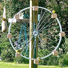 an image of a ferris wheel in the grass with words on it that read, recent photos the com