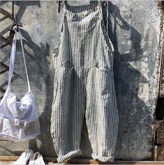 Baggy Jumpsuit, Cotton Linen Trousers, Overalls Casual, Plaid Jumpsuit, Womens Jumpsuits Casual, Cotton Overalls, Boho Chique, Colorful Jumpsuit, Jumpsuit Casual