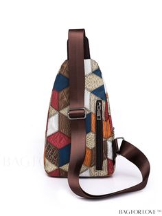 BagForLove - Adjustable Strap Colorblock Mini Sling Bag Product Description Color Multicolor Pattern Type All Over Print Bag Size Mini Type Sling Bag Composition 100% Polyurethane Material PU Leather Size Chart INCH CM Strap Length Bag Height Bag Width Bag Length 47.2 inch 11.8 inch 3.9 inch 7.5 inch Strap Length Bag Height Bag Width Bag Length 120 cm 30 cm 10 cm 19 cm Details Pictures Similar Products h2 { text-align: center; } /* æ¢è¡ */ li{ white-space: normal; word-break: break-all; word-w Multicolor Patchwork Crossbody Shoulder Bag, Casual Leather Bag With Patchwork, White Leather Chest Bag With Zipper, Multicolor Crossbody Shoulder Bag With Color Block, Multicolor Color Block Crossbody Shoulder Bag, Multicolor Crossbody Shoulder Bag For School, Multicolor Shoulder Bag With Zipper For School, Multicolor Chest Bag With Adjustable Strap For Daily Use, Trendy Multicolor Patchwork Shoulder Bag