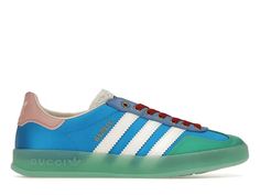 adidas x Gucci Gazelle Multicolor (Women's) - 707867U7R103660 - US Luxury Brands Shopping, Gucci Sneaker, Adidas X Gucci, Adidas Gucci, Harrods London, Luxury Clothing Brands, Baby Nike, Gucci Sneakers, Adidas Kids