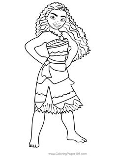 a girl in a hula skirt with her hands on her hips, standing and looking at