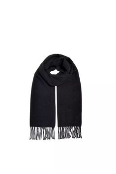 ONLY & SONS black men's scarf. A classic accessory for fall and winter! Suitably light, but warm thanks to the wool. Goes well with many different jackets. Men's Scarf, Black Only, Only & Sons, Mens Scarves, Wool Scarf, Fall And Winter, Black Men, New Product, Wool