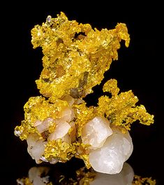 Native Gold and Quartz - Ganzhizhou Mine, Meigu Co., Liangshan Autonomous Prefecture, Sichuan Province, China Sichuan Province, Mineral Jewelry, Metal Detecting