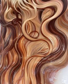 Hair Color Design Ideas, Messy Aesthetic, Highlight Blonde, 13x4 Lace Front Wig, Dyed Hair Inspiration, Fluffy Hair, Dye My Hair, Hair Reference