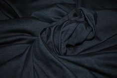 the black fabric is very soft and shiny