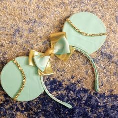 Princess Jasmine Inspired Minnie Ears by HairBowsbyDani on Etsy Magic Lamp, Princess Jasmine, Disney Vacation, Disney Vacations, Hair Accessories Headbands