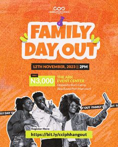 the poster for family day out