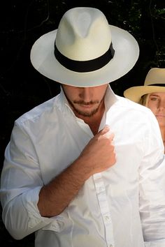 Fedora Hat for Men Fitted White Toquilla Straw Sun Hat, White Fitted Toquilla Straw Sun Hat, White Panama Hat With Flat Crown For Summer, Classic White Straw Hat With Flat Crown, White Flat Brim Panama Hat In Toquilla Straw, White Flat Crown Straw Hat For Kentucky Derby, White Flat Crown Panama Hat For Summer, Classic White Flat Crown Straw Hat, Fitted White Panama Hat For Beach