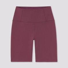 Such A Great Pair Of Bike Shorts. A Nice Dusty Purple Color. Brand New, Perfect Condition. Sustainable Brand! Stretch Biker Shorts With Ribbed Waistband, Sporty Biker Shorts With Ribbed Waistband, Trendy Ribbed Shorts, Ribbed Biker Shorts Athleisure Style, Sporty Ribbed Biker Shorts For Summer, Ribbed Mid-thigh Length Shorts, Casual Ribbed Mid-thigh Biker Shorts, Ribbed Stretch Biker Shorts Mid-thigh Length, Solid Ribbed Biker Shorts