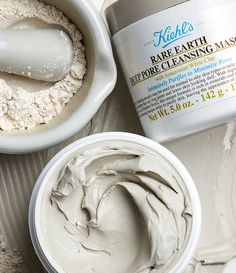 Kiehl's Since 1851 Rare Earth Pore Cleansing Treatment Masque | Dillard's Get Rid Of Pores, Pore Cleansing Mask, Avocado Face Mask, Tumeric Face Mask, Cleansing Mask, Clay Face Mask, Clay Faces, Pore Cleansing, Skin Cleanse