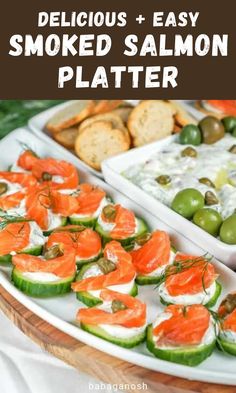 Lox Appetizer Platter Tutorial for a Christmas party food idea and holiday appetizer. Salmon Charcuterie Board Ideas, Smoked Salmon Charcuterie Board, Lox Appetizer, Salmon Charcuterie Board, Lox Board, Lox Platter, Salmon Charcuterie, Breakfast Charcuterie Boards