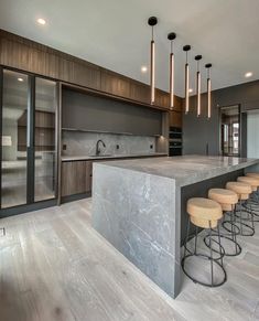 Kitchen design decoration Kitchen Wall Tiles Design, Open Plan Kitchen Living Room, Dream Kitchens Design, Kitchen Design Plans, Contemporary Kitchen Design, Modern Kitchen Cabinets