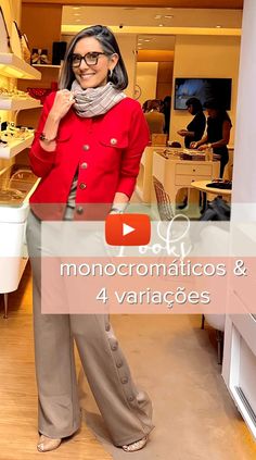 ▷▷O look monocromático transmite elegância imediata...incipalmente se for produzido com peças de cores neutras. Contudo...é mesmo as combinações de roupas com cores vibrantes deixam o toque de sofisticação garantido...s também deixam o visual com um aspecto jovial e inovador. Aqui eu fiz algumas simulações trocando os acessórios pra falar com você.!! Casual Chic Outfits, Winter Fashion Outfits Casual, Chanel Inspired, Plus Size Fashion For Women, Casual Chic Outfit, Business Casual Outfits, Winter Fashion Outfits