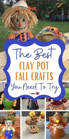 the best clay pot fall crafts you need to try