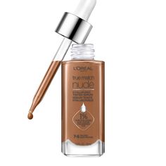 New L'oreal Paris True Match Hyaluronic Tinted Serum Makeup Skincare Hybrid, Tan-Deep 7-8 Aging Hair Color, Foundation Drugstore, Loreal Foundation, Tinted Serum, Best Drugstore Foundation, Curled Lashes, Foundation For Oily Skin, Good Makeup, Drugstore Foundation