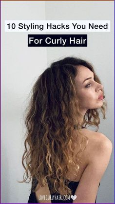 How To Fix Curly Hair, Hard Hairstyles, Hair Styling Hacks, Curl Tips, Tips For Curly Hair, Japanese Hair Straightening, Damaged Curly Hair, Healthy Curly Hair, Style Curly Hair