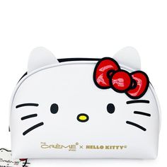 Hello Kitty Dome Makeup Bag (1 unit) Leather Makeup Pouch, Hello Kitty Makeup Bag, Hello Kitty Shop, Green Bay Packers Shirts, Hair Care Tools, Kitty Stuff, Skin Care Cleanser, Beauty Creations, Sulfate Free