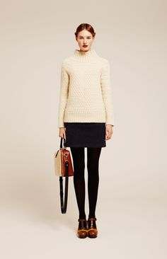 orla kiely fall 2014 - calivintage Second Line, Fashion Tights, Cream Sweater, Style Blog, Looks Vintage