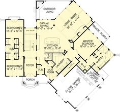 the floor plan for this house