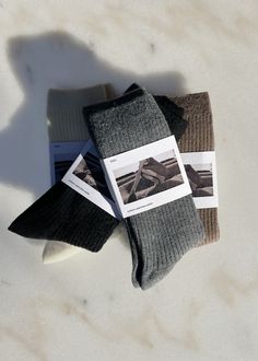 An everyday, medium-weight sock for equal parts polished and plush. ﻿This item is final sale Classic Gray Socks For Winter, Classic Gray Winter Socks, Casual Black Socks For Everyday, Black Casual Everyday Socks, Casual Black Everyday Socks, Super Soft Black Socks For Winter, Black Outdoor Socks For Fall, Black Fall Outdoor Socks, Medium Weight