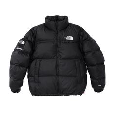 The Nuptse Jacket Features Breathable Nylon Ripstop With 700-Fill Down Insulated Interior Quilted Baffles And Full-Zip Closures At Front And Back Supreme X North Face, Shoes Slides, Nuptse Jacket, Urban Fashion Trends, Quilted Puffer Jacket, American Clothing, Winter Fits, Kids Sandals, Kids Hats