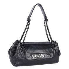 CHANEL CHANEL Lambskin Leather Front Flap Shoulder Bag (Authentic Pre-Owned) Black Timeless/Classique with Zipper Details Department Women Exterior Color Black Accent Zipper Exterior Material Leather Style Shoulder Bag Bag Depth 12.25 in Bag Height 6.5 in Bag Width 4.25 in Closure Zip Features Pockets Lining Material leather Product Line Timeless/Classique Model Timeless/Classique SKU 001817 Condition BEAUTIFUL BAG! Normal leather aging, hardware is bright with hairline scratches from use, the f Messy Model, Shoulder Guard, Image Swag, Chanel Collection, Chanel Shoulder Bag, Flap Shoulder Bag, Vintage Purses, Silver Logo, Classic Bags