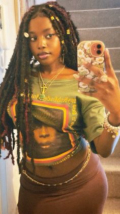 #boho #earthtones #hippie #locstyles #locs #locstylesforwomen#baddie#blackhair#hairwraptutorial #erykahbadu shuffles #soul #jazz#earthyoutfits #earthyblackgirlaesthetic #earthygirl #earthcore #earthytones #earthyblackgirlaesthetic #earthcore#locstylesforwomen #locs #butterfly #boho #boholocs #bohostyleoutfitsmen #black #wrap #prettylittlething#hippie #hippiegirl #hippievibes #erykahbadu Earthgirl Aesthetics, Black Earthy Girl Aesthetic Jewelry, Spiritual Girl Outfits Black Women, Earthy Black Girls Aesthetic, Earthy Black Girls Aesthetic Summer, Earthy Spiritual Aesthetic, Earthy Girl Outfits Black Women, Black Earthy Girl Aesthetic, Earthy Locs