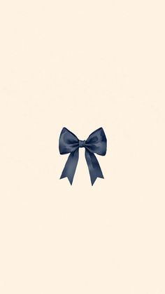 a blue bow on a white background