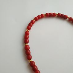 < Red coral necklace with blue pearl pendant > This product made according to the model of authentic traditional Ukrainian jewelry. The coral is modern, the design is vintage. Like 99% of the coral on the market these days, this coral has been dyed. I use bamboo coral which is not endangered or threatened in any way, unlike natural pink or red coral (the production of which is forbidden almost everywhere in the world). Bamboo coral doesn't mean it's not organic. Every bead of it has a dist V Neck Jewelry, Minimalism Jewelry, Coral Jewelry Vintage, Ukrainian Jewelry, Jewellery Minimalist, Red Coral Necklace, Coral Beads Necklace, Mother Of Pearl Pendant, Bamboo Coral