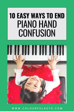 Mixing up left and right hands is a common issue for young pianists. Try these 10 effective techniques to help them recognize each hand. Piano Hands, Piano Teaching Resources, Music Teaching Resources, Piano Beginner