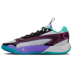 You have a need for speed, and the Jordan Luka 2 brings stability along with it. Built to support your skills, these B-ball shoes let you attain those stepbacks, side-steps, and quick-stop actions with sheer perfection. A stacked midsole features firm, flexible cushioning for added responsiveness as you shift back and forth on the court. Plus, the full-footed, up-top wrapped cage design helps you stay contained, whether you're faking out a defender or driving down the lane. Packed with all the l Functional Basketball Shoes With Boost Midsole For Light Sports, Mid-top Basketball Shoes With Shock Absorption For Light Sports, Low-top Breathable Jordan Shoes For Sports, Low-top Breathable Jordan Shoes For Sports Events, Low-top Breathable Jordan Shoes, Breathable Low-top Jordan Shoes For Sports, Sporty Mid-top Basketball Shoes With Shock Absorption, Sporty High-top Basketball Shoes With Shock Absorption, Dynamic Lace-up Basketball Shoes For Training