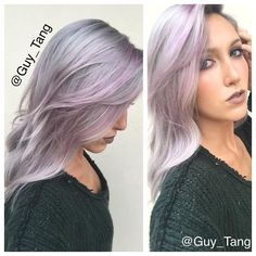 Prismetallic Opal Obsession with @kenra Lilac Hair, Cut Her Hair, Funky Hairstyles, Pastel Hair, Dye My Hair, Dream Hair