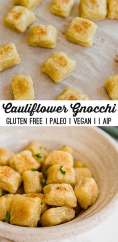 glulliflower gnocchi is an easy and delicious appetizer that's ready to be eaten