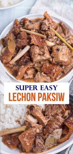 sweet and tangy roasted pork made of leftover lechon Pork Belly Lechon Recipe, Lechon Paksiw, Lechon Paksiw Recipe, Sisig Recipe, Lechon Kawali, Filipino Food Dessert, Leftover Pork