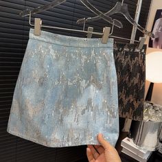 Olivia Mark - High-Waisted Vintage Sequined Denim Pencil Skirt Bodycon Midi Skirt Cascade Design, Skirt Bodycon, Bodycon Midi Skirt, Wrap Around Skirt, Denim Pencil Skirt, Bodycon Midi, Denim Mini Skirt, Slim Waist, Boots Outfit