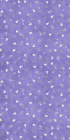 a purple background with white hearts on it