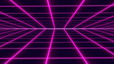 an abstract purple and black background with lines in the shape of rectangles or squares